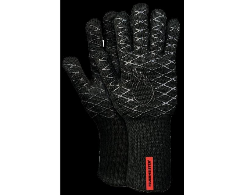Feuermeister - Grillhandschuhe Aramid schwarz Gr. 8 (Paar)