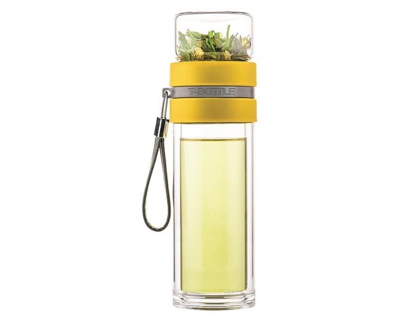 T-BOTTLE Teeflasche Honig-Gelb
