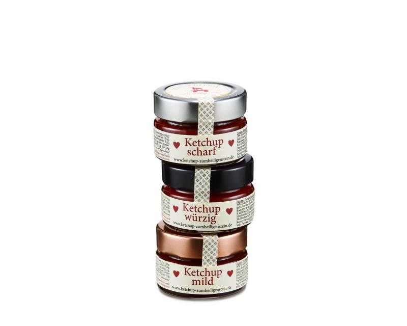Zum Heiligen Stein - Ketchup Sortenmix 3x 75g