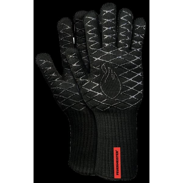 Feuermeister - Grillhandschuhe Aramid schwarz Gr. 12 (Paar)