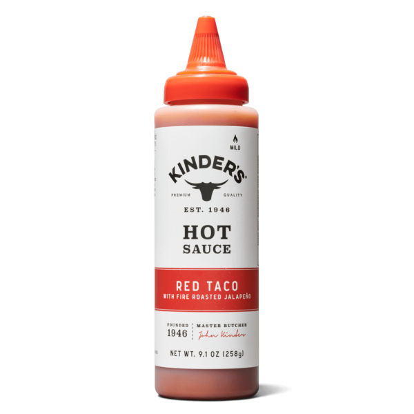 Kinders - Red Taco Hot Sauce (240ml/250g)