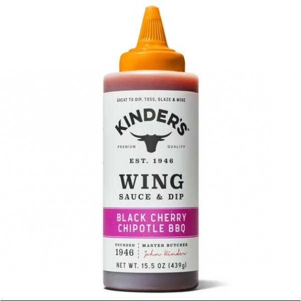 Kinders - Black Cherry Chipotle BBQ Sauce  (355ml/439g)