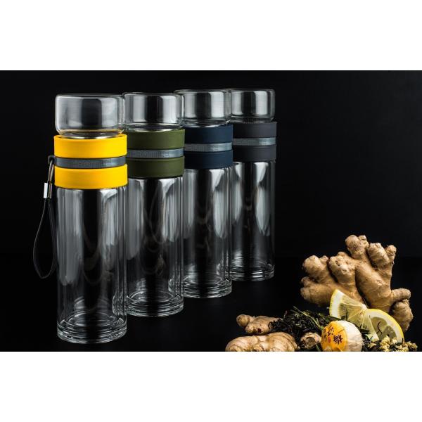 T-BOTTLE Teeflasche Honig-Gelb