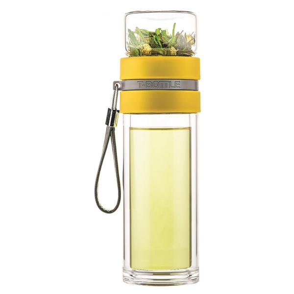 T-BOTTLE Teeflasche Honig-Gelb